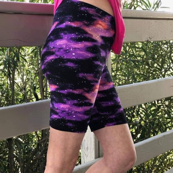 Bermuda Soft Leggings Shorts - High Waisted - Picture 13 of 13